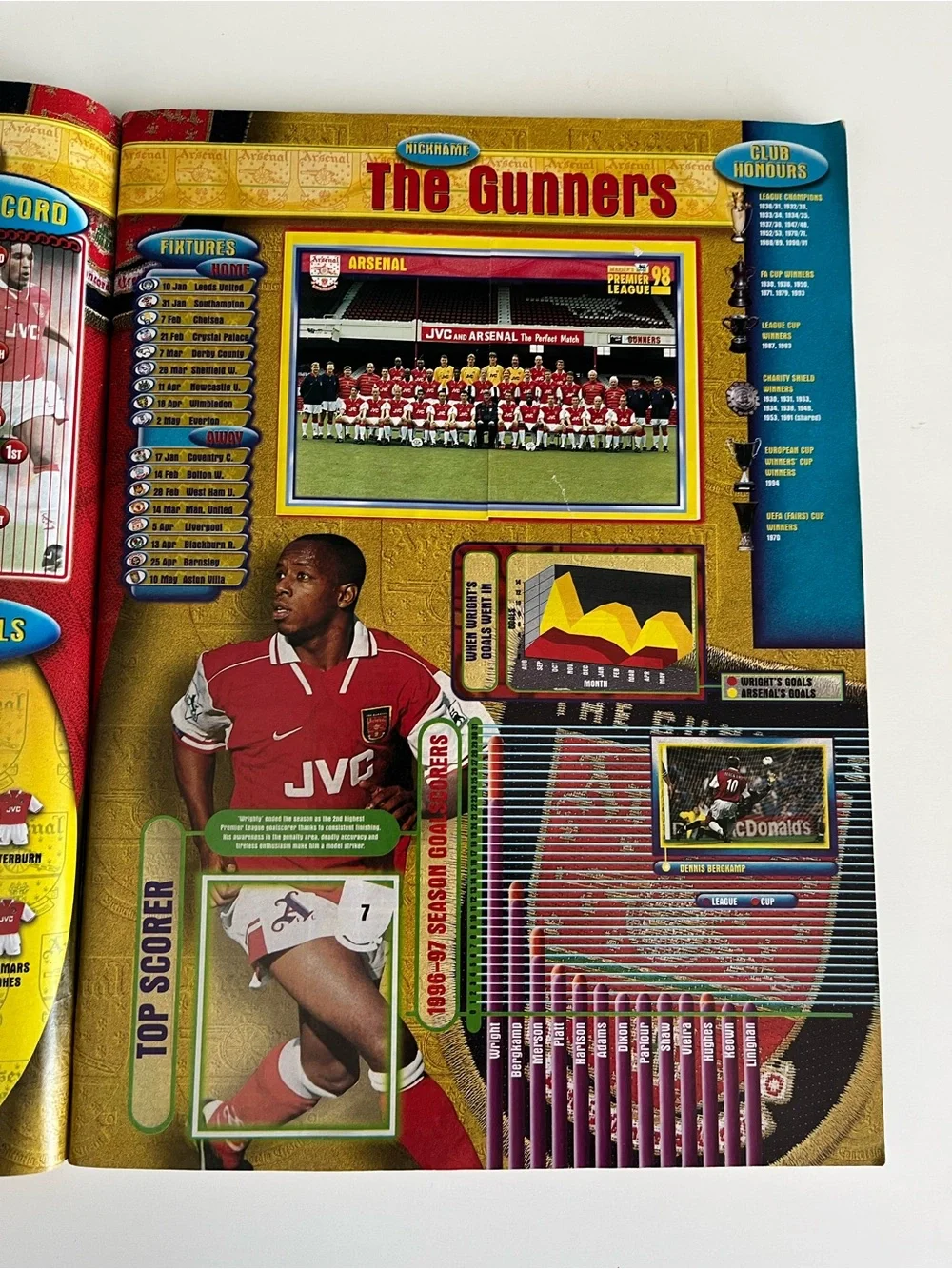 Merlin English Premier League 1998 Sticker Book #2 Soccer Football Topps Panini